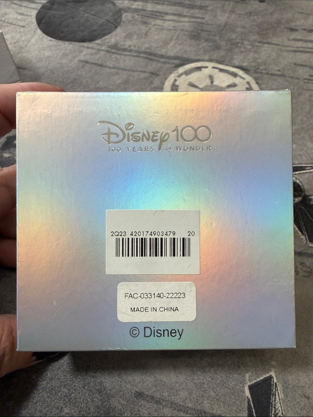 DISNEY 100 PLATINUM 925 STERLING SILVER MINNIE MOUSE EARS HEADBAND NECKLACE - Picture 8 of 8